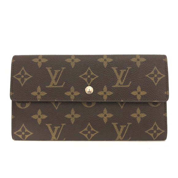 Louis Vuitton Monogram Porte Tresor International Trifold Wallet lux80-101225 - Picture 1 of 8